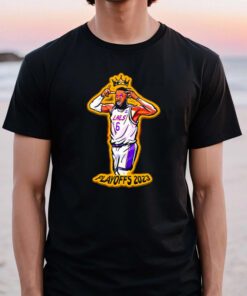 The King Playoffs 2023 Late Night Show Lebron James Lakers T Shirts