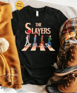 The Slayers horror movie Abbey Road shirts