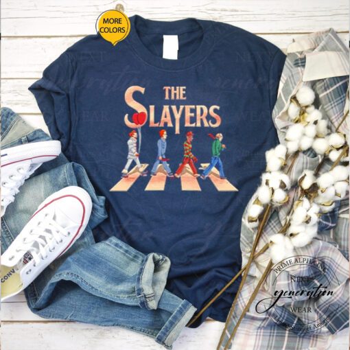 The Slayers horror movie Abbey Road t shirt