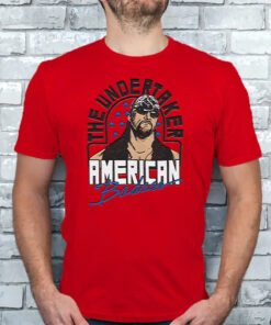 The Undertaker American Badass Tri-Blend T Shirt