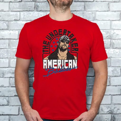 The Undertaker American Badass Tri-Blend T Shirt
