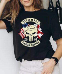 Trump Skull Let’s Go Maga 2023 Alabama Chapter t shirt