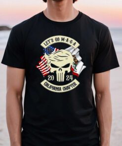 Trump Skull Let’s Go Maga 2023 California Chapter t shirt