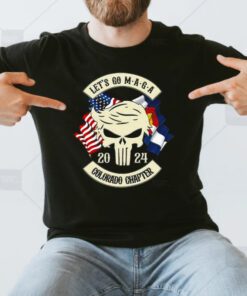 Trump Skull Let’s Go Maga 2023 Colorado Chapter t shirts
