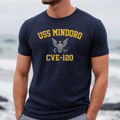 USS Mindoro Cve-120 T shirt