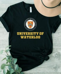 University Of Waterloo Logo tshirt