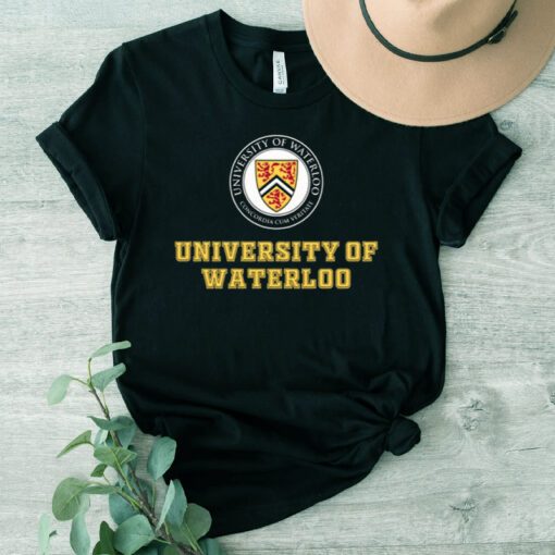 University Of Waterloo Logo tshirt