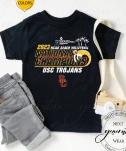 Usc Trojans 2023 Ncaa Beach Volleyball National Champions TShirts