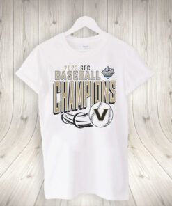 Vanderbilt Commodores 2023 SEC Baseball Conference Tournament Champions T-Shirt
