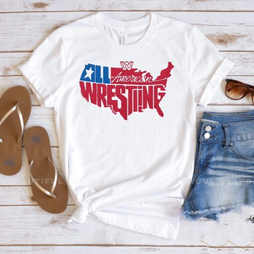 WWE All-American Wrestling Tri-Blend Shirts