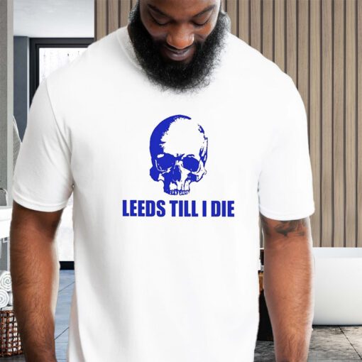 Warwick Smith Wearing Leeds Till I Die Shirt