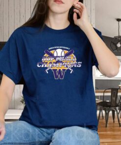 Washington Huskies 2023 NCAA Division I Softball Champions shirts
