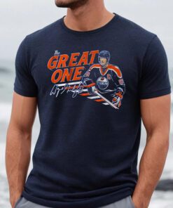 Wayne Gretzky The Great One T Shirts