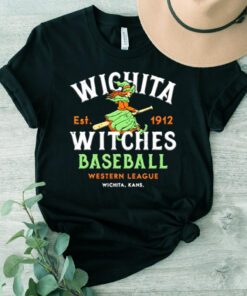 Wichita Witches baseball Western League t shirt