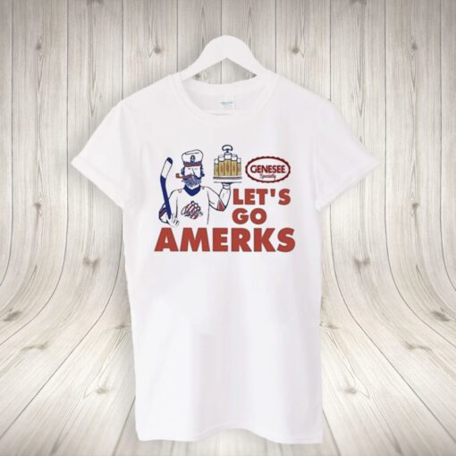 X-Rochester Americans Let’s Go Amerks Genesee Specialty Shirt