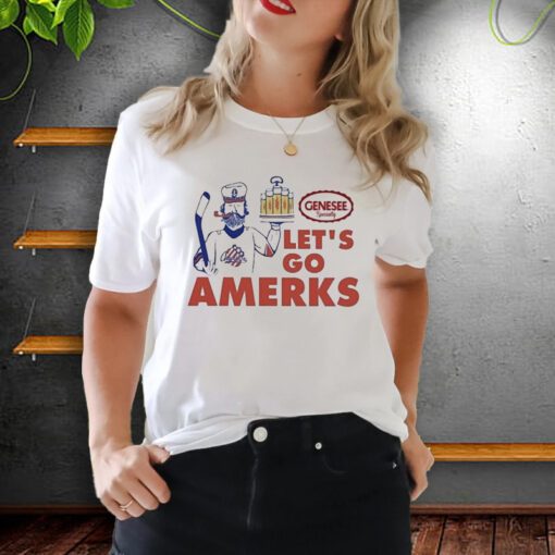 X-Rochester Americans Let’s Go Amerks Genesee Specialty Shirts
