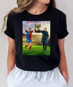 Xavi Has Now Won LaLiga As A Barcelona Player And Manager T Shirts