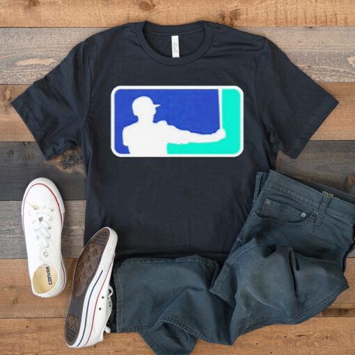 ichiro Baseball logo parody t shirt