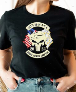 trump Skull Let’s Go Maga 2023 Rhode Island Chapter T Shirt