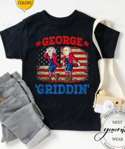 4th Of July George Washington Griddy George Griddin TShirt
