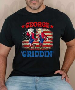 4th Of July George Washington Griddy George Griddin TShirts