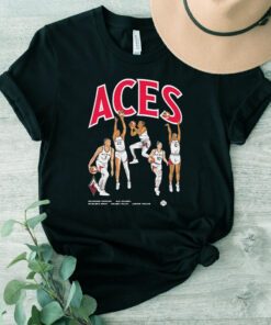 Aces Team Starting Five Wnba Las Vegas Team Shirts