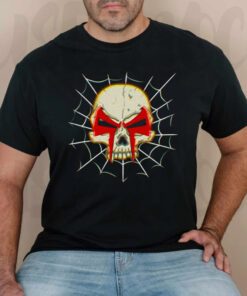 Across The Spiderverse Spider Man 2099 Skull shirts