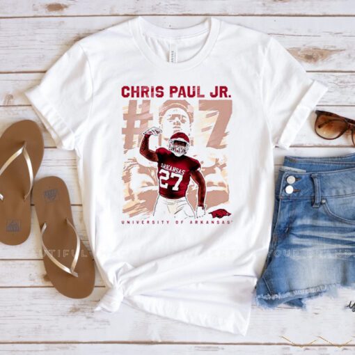 Arkansas Razorbacks Chris Paul Jr 2023 NCAA Football shirts