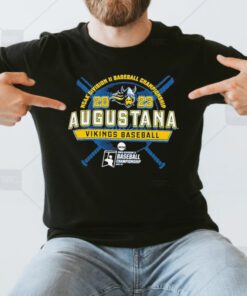 Augustana Vikings 2023 NCAA Division II baseball championship t shirt