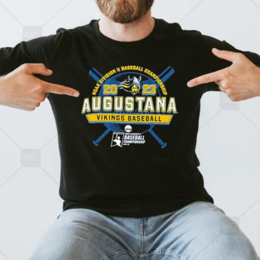 Augustana Vikings 2023 NCAA Division II baseball championship t shirt