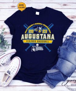 Augustana Vikings 2023 NCAA Division II baseball championship t shirts