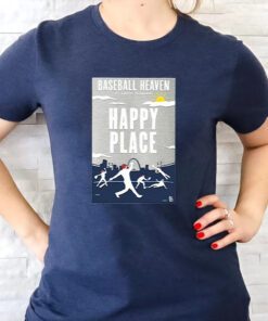 Cardinals Book Club Baseball Heaven Happy Place T Shirt