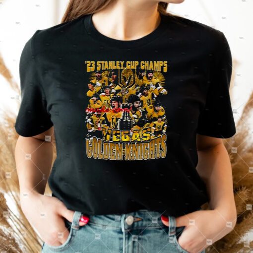 Cheap 2023 Stanley Cup Champs Vegas Golden Knights T Shirt