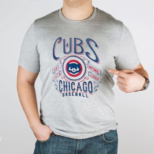 Chicago Cubs Darius Rucker Collection By Fanatics Distressed Rock TShirt