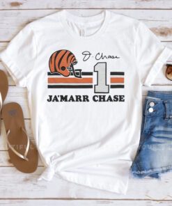 Cincinnati Bengals Ja'Marr Chase #1 T Shirt