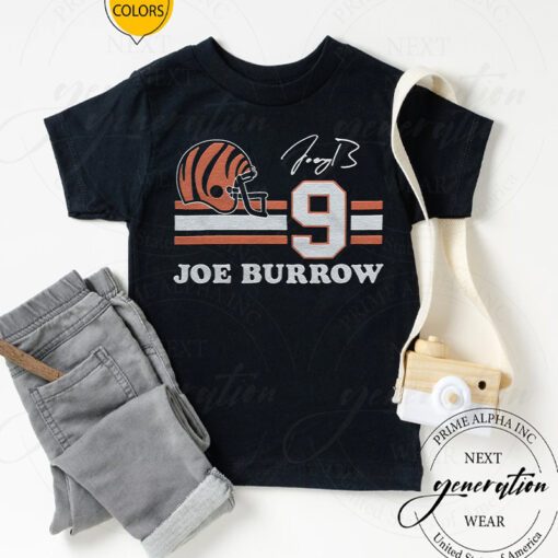 Cincinnati Bengals Joe Burrow #9 T Shirt