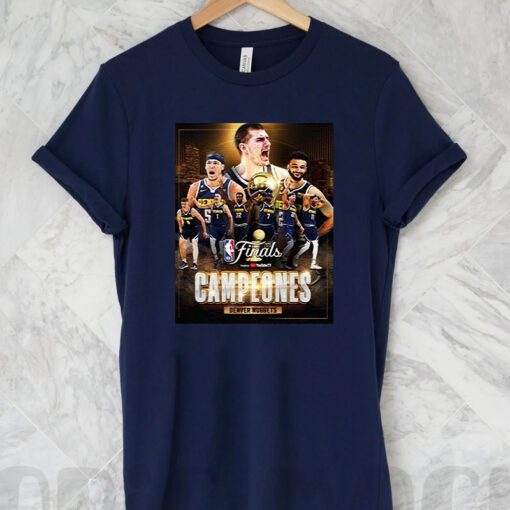 Denver Nuggets 2023 NBA Finals Campeones t shirt