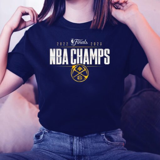 Denver Nuggets 2023 NBA Finals Champions Triple Threat Roster Signature TShirts
