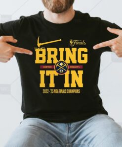 Denver Nuggets Fanatics Branded 2023 Nba Finals Champions Hometown Originals Half Court T Shirts