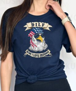 Dude, I Love Freedom Eagle Shirts