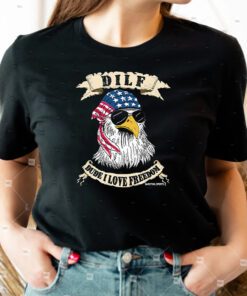 Dude, I Love Freedom Eagle T Shirt