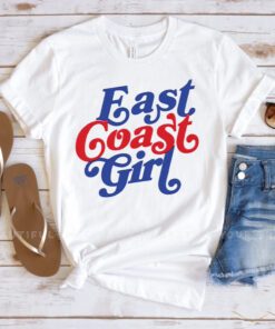 East Coast Girl Cropped Shirts