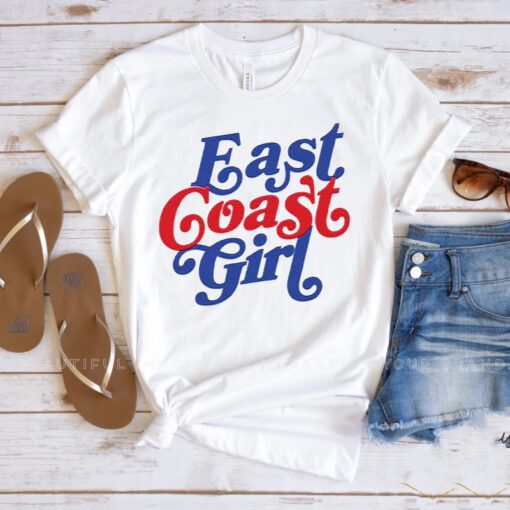 East Coast Girl Cropped Shirts