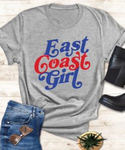 East Coast Girl Cropped T Shirt