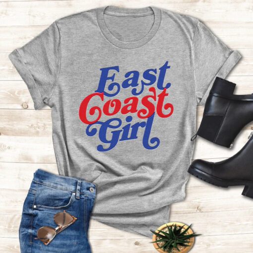 East Coast Girl Cropped T Shirt