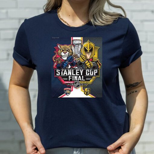 Florida Panthers vs Golden Knight NHL Playoffs 2023 Stanley Cup Finals T Shirts