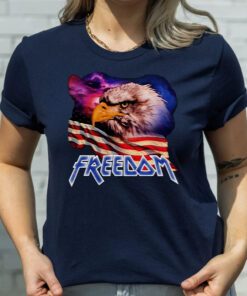 Freedom Eagle American Flag T Shirt