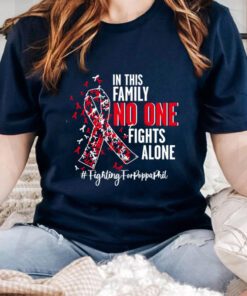 In this family no one fights alone fighting forpoppaphil 2023 shirts
