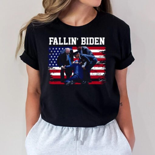 Joe Biden Falling Biden During Grad Funny t shirt