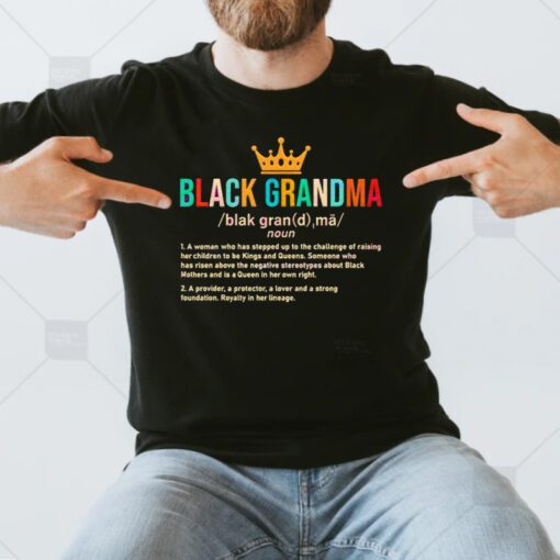 Juneteenth Family Black Grandma African American Shirts
